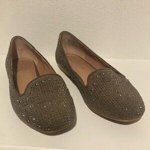 Aldo Taupe Studded Loafer